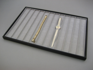 Preview: Tablett mit tiefgezogenem Einsatz, 12 Fächer