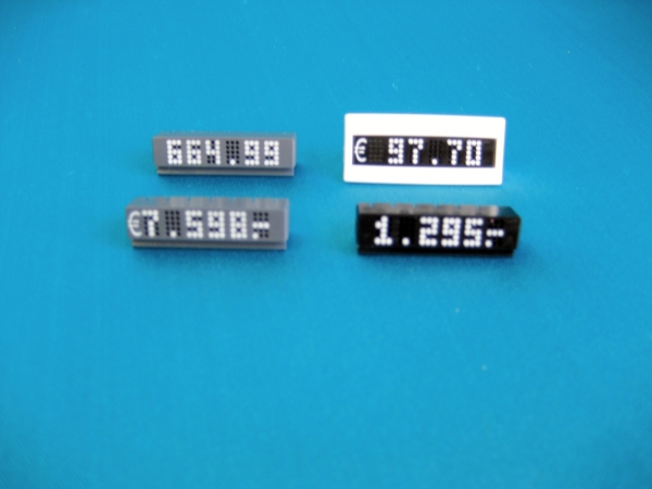 Preissystem T 500, Preismodul 6-stellig, mit Euro-Symbol